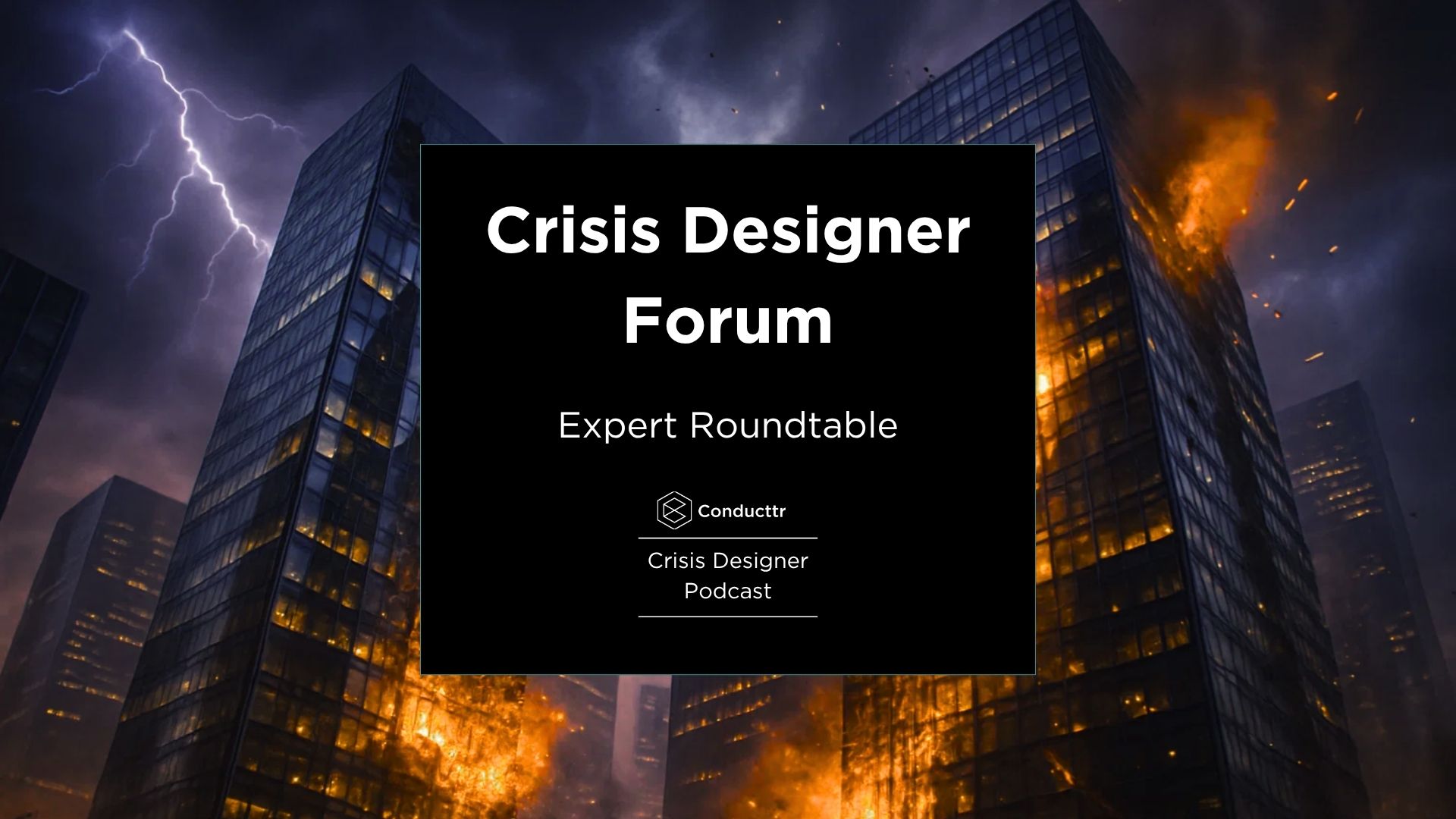 Crisis Designer Forum – Online roundtable
